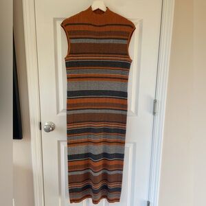 House of Harlow | Striped MIDI dress | Size X-Large